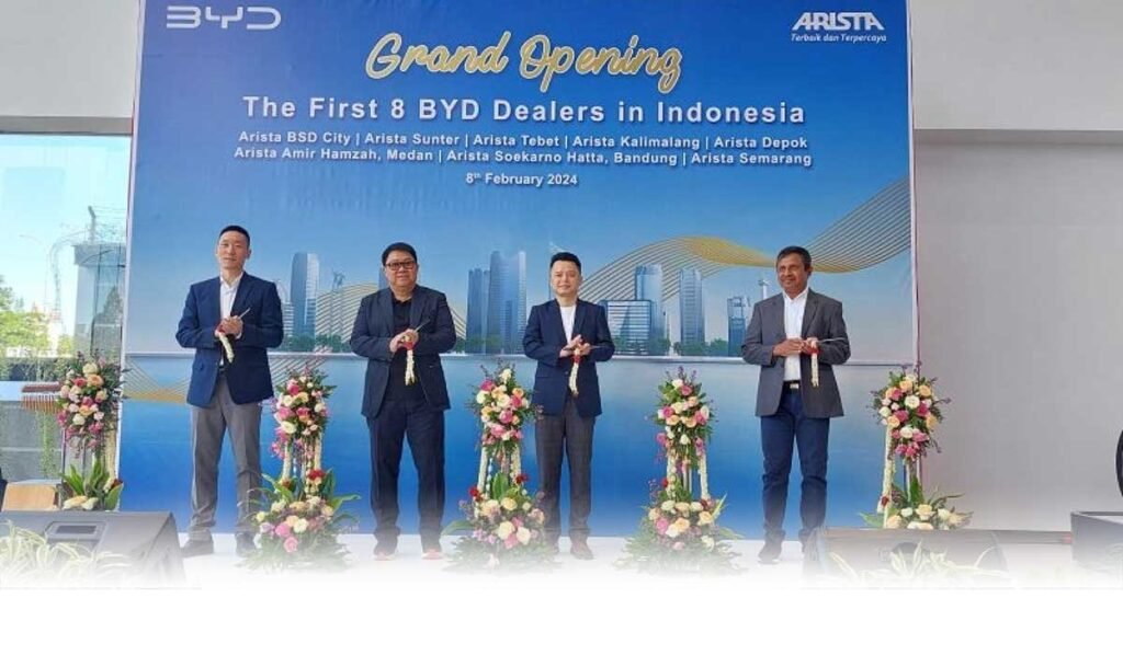Peresmian 8 Dealer BYD, Termasuk Bandung